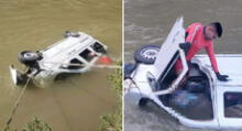 Junín: esposos fallecen luego de quedar atrapados en auto que cayó al río Mantaro