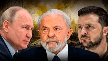 Volodímir Zelenski acusa a Lula da Silva de “coincidir con las narrativas” de Vladimir Putin