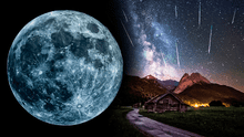 ¿Cuándo y cómo ver la superluna azul y la lluvia de estrellas Perseidas?: los eventos astronómicos de agosto 2023
