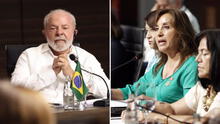 Boluarte invitó a Lula da Silva al Perú “para profundizar integración peruano – brasileña”