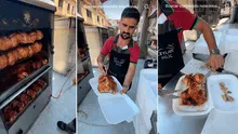 Cocinero turco sorprende al preparar platillo similar al pollo a la brasa: "Solo faltan las papas"