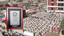 Huancayo bate Record Guinness con la lección de huaylarsh más larga del mundo, con casi 400 personas