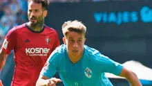 Celta de Vigo perdió 0-2 contra Osasuna y debutó con derrota en LaLiga 2023-24