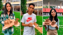 Estudiantes de Arquitectura de la UNI sorprenden al crear una maqueta con solo S/4