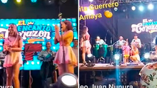 Corazón Serrano: hija de Lorenzo Guerrero se roba show y canta en concierto "¡Nació la sucesora de Edita!"