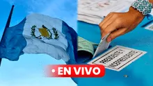 ¿Cómo van las elecciones en Guatemala 2023? Resultados EN VIVO, según TSE