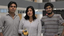 Universitarios de Piura crean a 'Gorgona', un guante con sensor para personas con discapacidad visual