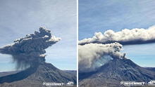 Alerta en el volcán Ubinas: reportan la explosión más fuerte hasta el momento con emisión de cenizas