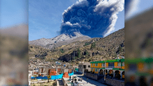 Volcán Ubinas vuelve a emitir cenizas en Moquegua