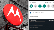 'Test para Ricardo': ¿de qué trata el extraño mensaje que le llegó a los usuarios de Motorola?