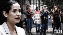 Sigrid Bazán presentó reclamo al Mininter tras hostigamiento de La Resistencia
