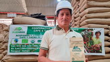 ¡De Perú para el mundo! Campesinos del Vraem exportan por primera vez 20 toneladas de café a Canadá