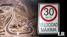 Pasamayito: 30 km/h será nuevo límite de velocidad para proteger a peatones y conductores