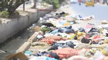 Chiclayo: 70 toneladas de basura siguen en calles de la ciudad