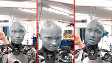 El robot ‘Ameca’ se ve en un espejo por primera vez y sorprende con inesperadas reacciones