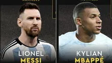 Nominados Balón de Oro 2023: con Lionel Messi y Kylian Mbappé, pero sin Cristiano Ronaldo