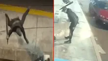 San Miguel: separan a sereno que golpeó a mujer en plena vía pública