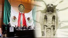 México: presentan supuestos cuerpos “no humanos” en Congreso que fueron hallados en Perú