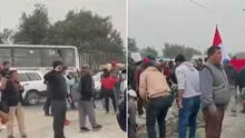 Huachipa: vecinos protestan por cierre de importante vía que conecta a todo Lima Este