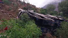 Huancavelica: 25 personas fallecen tras caída de bus Molina en carretera Ayacucho-Huancayo
