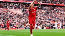 Con gol de Darwin Núñez, Liverpool venció 3-1 a West Ham por la fecha 6 de la Premier League