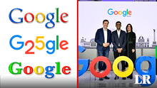 Google festeja su 25.º aniversario con un doodle que repasa los cambios en su logo: ¿reconoces alguno?