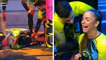 Paloma Fiuza llora tras sufrir fuerte lesión en vivo y podría abandonar 'Esto es guerra'