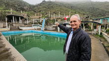 Llegó al Perú desde Yugoslavia y construyó una piscina en un cerro de VMT: “Lo hice para mi esposa e hijos”