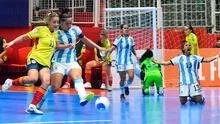 Argentina goleó 4-1 a Colombia por la Copa América de Futsal Femenina y chocará con Venezuela en semifinales