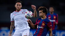 ¡Con los justo! FC Barcelona derrotó 1-0 a Sevilla y toma la punta por LaLiga de España