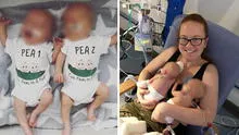 La insólita historia de una mujer que dio a luz a cada uno de sus mellizos con 2 días de diferencia