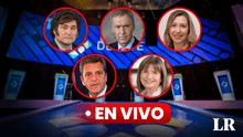 ¿Qué temas tocaron los candidatos en el debate presidencial de Argentina?