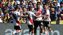 Boca Juniors perdió 2-0 ante River Plate en La Bombonera por el superclásico de Argentina