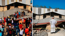 Colapso de techo de iglesia durante bautizo deja al menos 10 muertos y 60 heridos en México