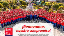 Caja Huancayo celebra su certificación Great Place to Work™ por segundo año consecutivo