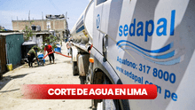 Corte de agua en Lima: ¿dónde están los puntos de abastecimiento y cisternas de Sedapal?