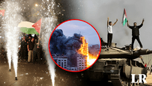 Irán festeja con fuegos artificiales el ataque de Hamás contra Israel que dejó más de 200 muertos