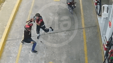 Trabajador de grifo se enfrenta a delincuente armado que trató de asaltarlo en Tarapoto