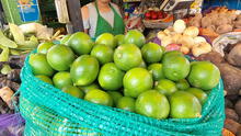 Precio del limón bajó hasta los S/8 el kilogramo en los mercados de Lima