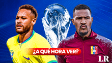 ¿A qué hora juega Venezuela vs. Brasil EN VIVO por las Eliminatorias Sudamericanas 2026?