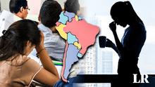Estos son los 2 países de América Latina con más altos niveles de estrés, según informe global
