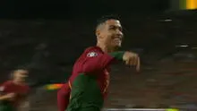 Cristiano Ronaldo marcó, gritó el "Siuu" y clasifica a Portugal a la Eurocopa 2024