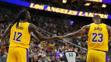 Los Angeles Lakers perdieron 129-125 ante los Warriors por la pretemporada de la NBA