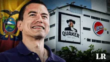 La historia de la franquicia Quaker y su vínculo con Daniel Noboa, presidente de Ecuador