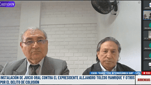Poder Judicial suspende juicio oral contra Alejandro Toledo hasta el viernes 20 de octubre