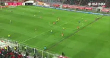 Yotún anota el 1-0 de Cristal ante Cienciano, pero el VAR lo anula por milimétrico off side