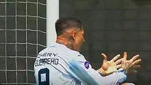 Paolo Guerrero no se contuvo y soltó un fuerte grito de frustración al fallar un claro gol con LDU Quito
