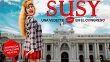 'Susy, una vedette en el Congreso', reparto: ¿quiénes son los actores y personajes en la película de Susy Díaz?