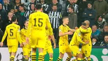 Borussia Dortmund dio el golpe y venció 1-0 a Newcastle por la Champions League