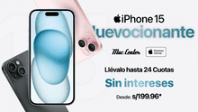 iPhone 15 llega al Perú: primero en Mac Center